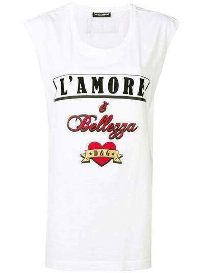 Dolce & Gabbana топ L'Amore F8H67ZG7RKG