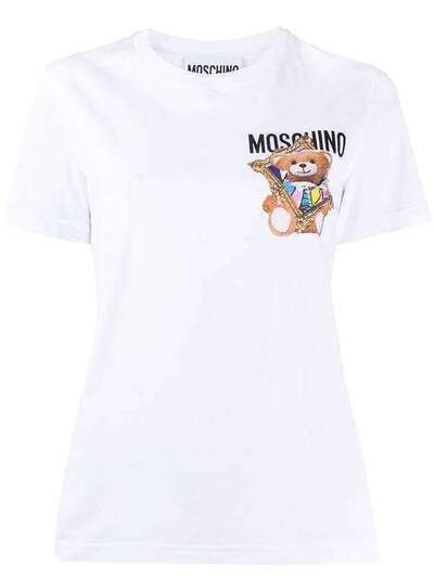 Moschino футболка Toy Teddy 7040440