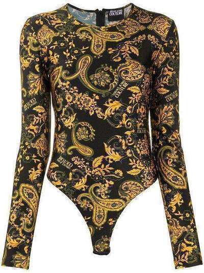Versace Jeans Couture футболка с принтом Baroque ED4HZA680ES0839