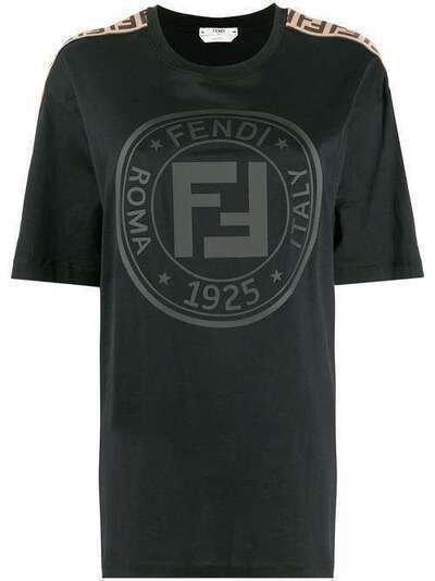 Fendi футболка с логотипом FAF127ADHA
