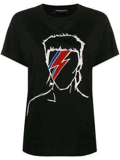 Frankie Morello футболка с принтом Bowie FWS0718TSUNI