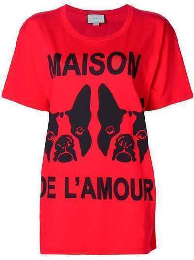 Gucci футболка 'Maison de l'Amour' 492347X3P09