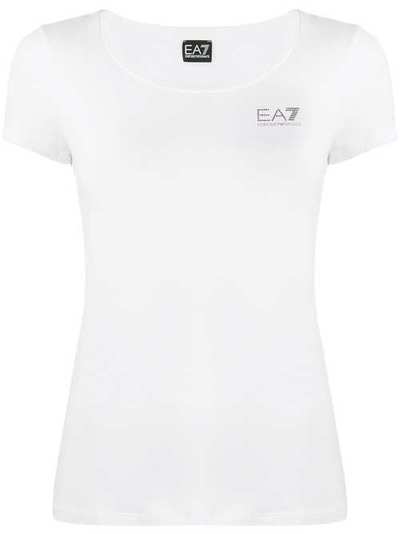 Ea7 Emporio Armani футболка с короткими рукавами и логотипом 6GTT01TJ28Z