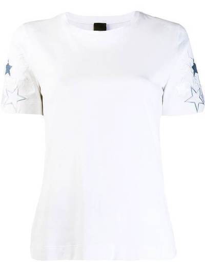 Lorena Antoniazzi футболка с вышивкой LM35227TS151301