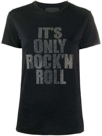 John Richmond футболка с принтом Rock 'n' Roll RWP20484TSA8W0148