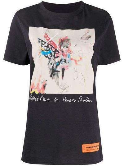 Heron Preston футболка Robert Nava с короткими рукавами HWAA007R209140031088