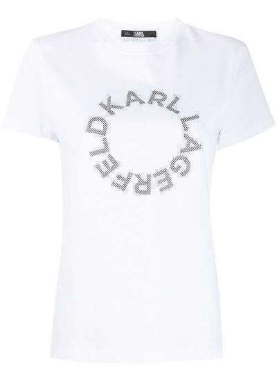 Karl Lagerfeld футболка Karl с логотипом 201W1775100
