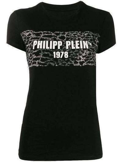 Philipp Plein футболка кроя слим с логотипом S20CWTK1962PTE003N