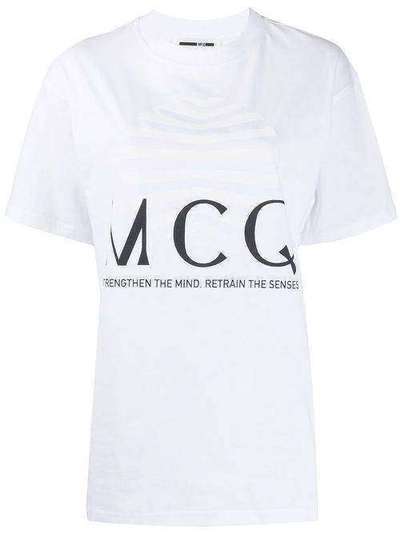 McQ Alexander McQueen футболка с логотипом 583305ROJ32