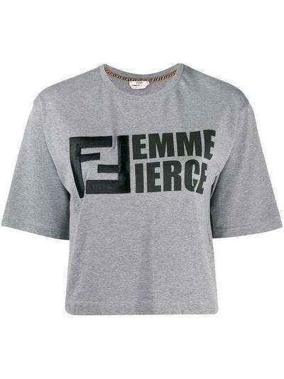 Fendi футболка Femme Fierce FS7183A7WB