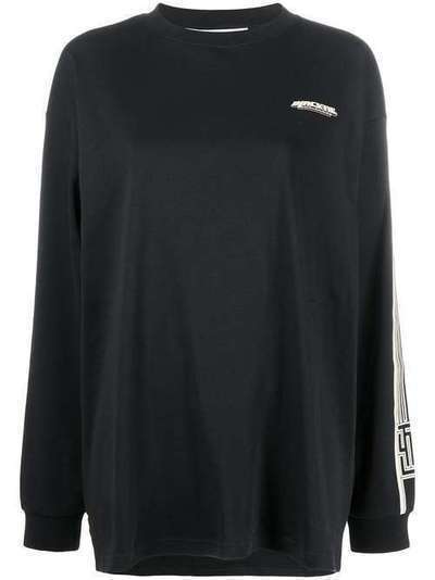 Fenty футболка Blacktie с длинными рукавами и принтом R0218C4PR001