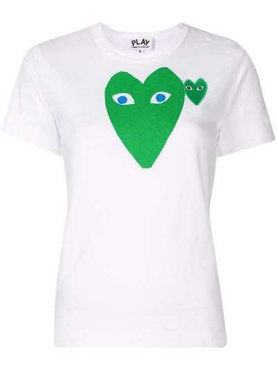 Comme Des Garçons Play футболка узкого кроя с логотипом AZT089051