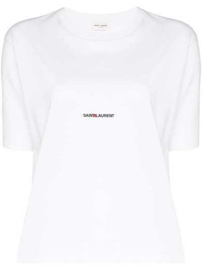 Saint Laurent футболка с логотипом 460876YB2DQ