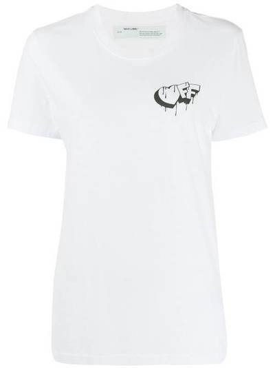 Off-White футболка с логотипом OWAA049F19B070660110