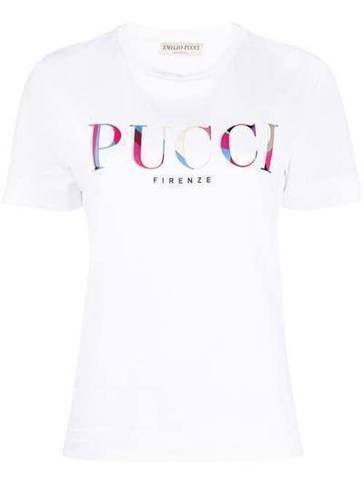 Emilio Pucci футболка с логотипом 0RJP730R986