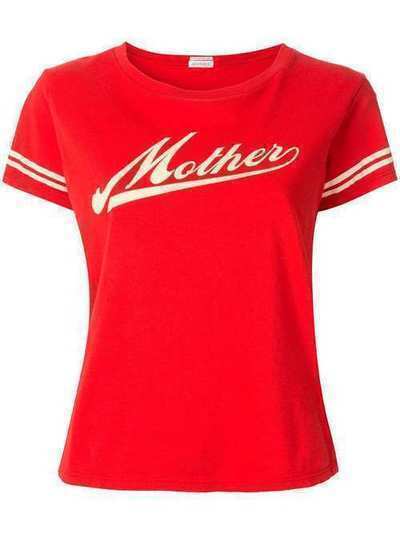 Mother футболка с контрастным логотипом 8341725MBI