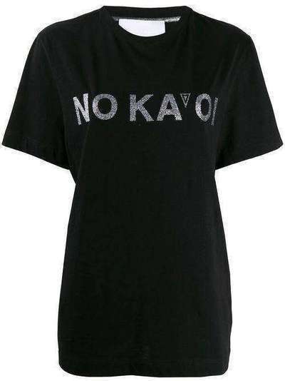 No Ka' Oi футболка с логотипом P3CTSNOKW71242A0