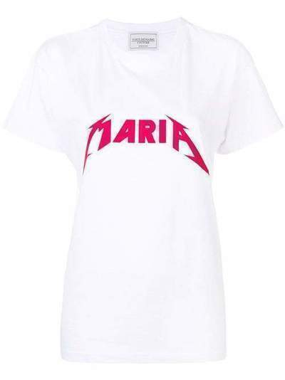 Forte Dei Marmi Couture футболка с принтом 'Maria' FCFW1801