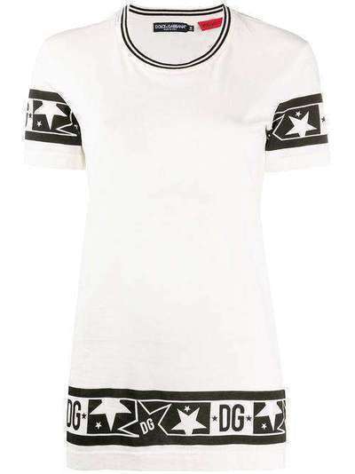 Dolce & Gabbana футболка с логотипом F8L94TFI7K6
