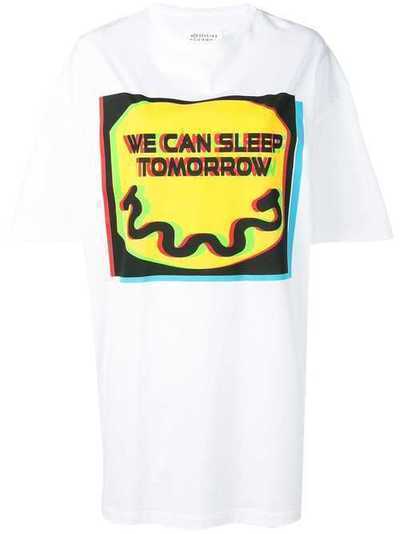 Maison Margiela футболка 'We Can Sleep Tomorrow' S51GC0435S22816