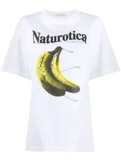 Christopher Kane футболка Naturotica с принтом PF20TS527MEDIUMWEIGHTJERSEYWHITE