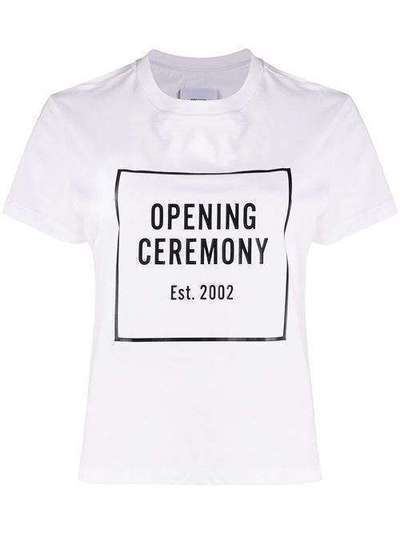 Opening Ceremony футболка с логотипом YWAA001E20JER0010210