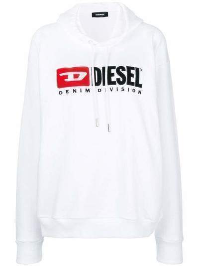 Diesel Denim Vision logo hoodie 00SJGF0CATK