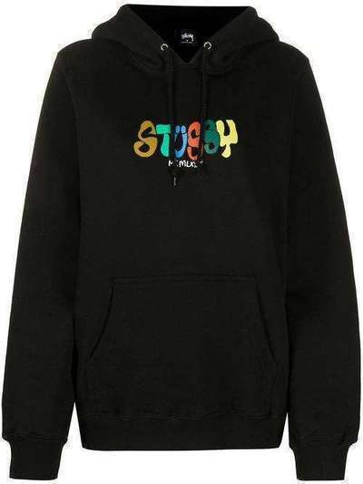 Stussy толстовка с логотипом и капюшоном 2921759