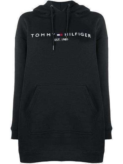 Tommy Hilfiger худи с вышитым логотипом WW0WW27039BDS