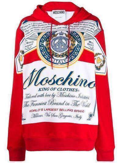 Moschino худи оверсайз King of Clothes A17794127