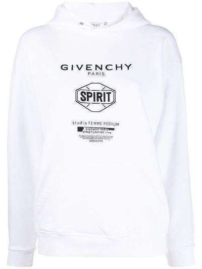 Givenchy худи Spirit с принтом BW70643Z33