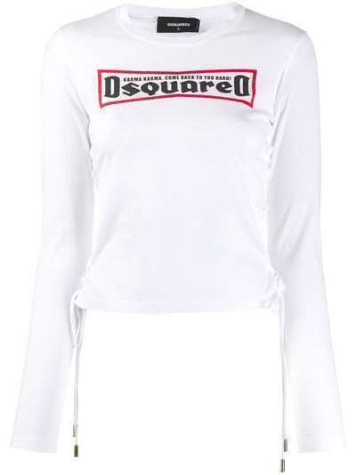 Dsquared2 футболка со шнуровкой S75GD0071S23009