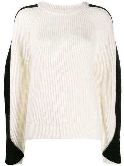 Lala Berlin свитер в рубчик с контрастной отделкой 5196KW1530
