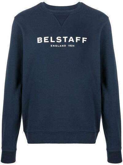 Belstaff свитер с круглым вырезом и логотипом 71130540J61N0133
