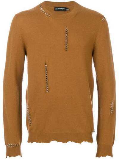 Alexander McQueen свитер 'Piercing' 477000Q1WEQ