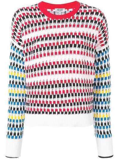 Kenzo cut-out jumper F952TO589846