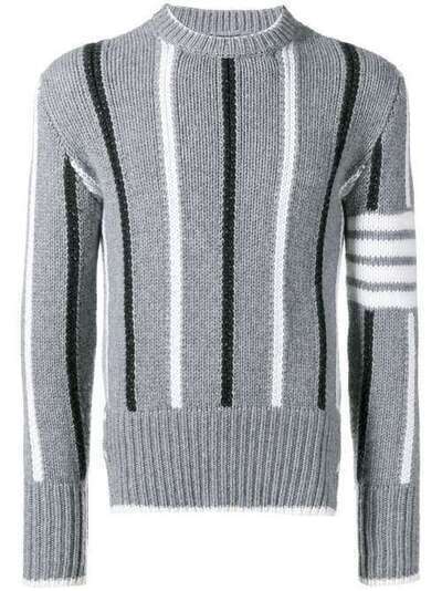 Thom Browne свитер в полоску 'Banker' MKA247A00011