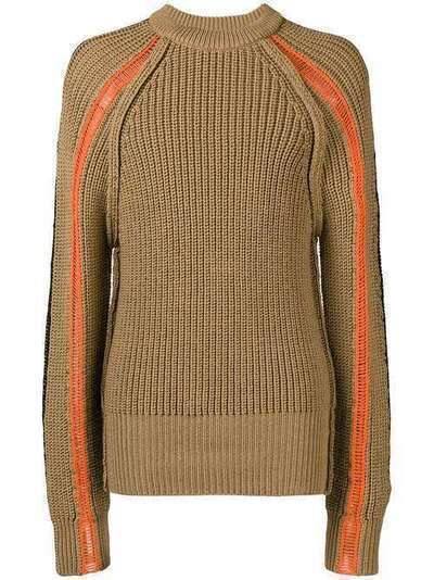 Maison Margiela свитер крупной вязки с круглым вырезом S50GP0106S16380