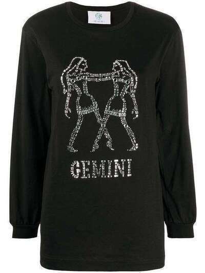 Alberta Ferretti Gemini crystal-embellished jumper J1201172