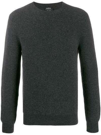 A.P.C. свитер узкого кроя с длинными рукавами WVAWKH23890