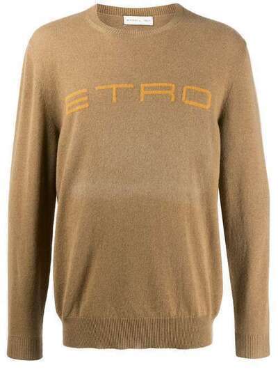 Etro кашемировый джемпер с логотипом 1M9209650