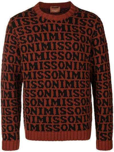 Missoni свитер с логотипами вязки интарсия MUN00033BK0181