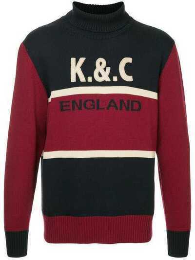 Kent & Curwen трикотажный свитер 'England' K3867ER090