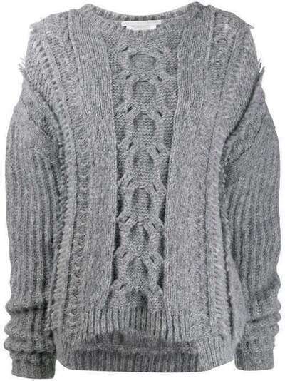 Stella McCartney свитер фактурной вязки 592497S2125