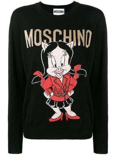 Moschino свитер с логотипом A09911000