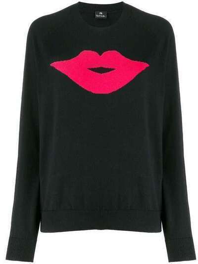 PS Paul Smith трикотажный джемпер Lip с длинными рукавами W2R675KA30510