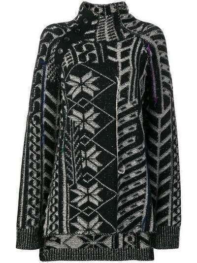 Yohji Yamamoto декорированный свитер FVK10193