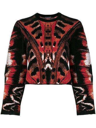 Alexander McQueen printed blouse 543179Q1WQZ