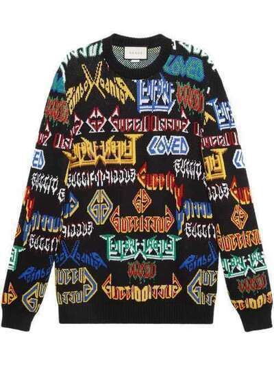 Gucci свитер 'Metal Mix' 548945XKAEN