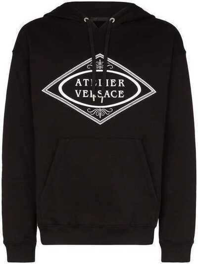 Versace худи с логотипом Atelier A84160A229724